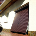 Garage Door 2375 x 2000 mm, brown