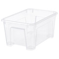 SAMLA Box, transparent, 28x19x14 cm/5 l