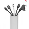 Cable shielding strip 1.5m 43 * 23 MM white MTCV-575 with tape
