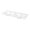 GoodHome Nira Double Bowl Countertop Basin 120cm