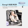 Graco Energi i-Size R129 2-in-1 Car Seat with ISOFIX and Top Tether, meteor