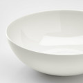 FRÖJDEFULL Deep plate, white, 16 cm, 2 pack