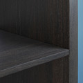 KALLAX Tv bench with underframe, black-brown, 147x39x78 cm