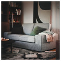 KIVIK 2-seat sofa, Tibbleby beige/grey
