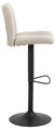 Bar Stool Sylvia, beige/black