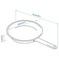IKEA 365+ Frying pan, stainless steel/non-stick coating, 28 cm