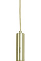 Pendant Lamp Boste, dark green/gold