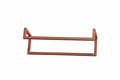 Double Wall-Mounted Towel Rail, terracotta