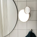 KABOMBA LED mirror wall lamp, dimmable chrome/glossy, 20 cm