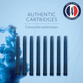 Waterman Ink Cartridge Large Standard Blue 8pcs