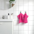 VÅGSJÖN Washcloth, pink, 30x30 cm,4 pack