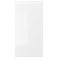 VOXTORP Door, high-gloss white, 30x60 cm