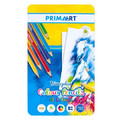 Prima Art Triangular Colour Pencils 12 Colours in Metal Box