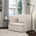 SÖDERHAMN Armchair, Gransel natural colour