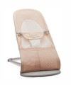 BABYBJORN Bouncer Balance Soft Light grey frame, Mesh, Pearly pink/White