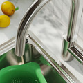 SALLSJÖN Kitchen mixer tap pull out, stainless steel colour