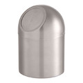 GoodHome Bathroom Mini Waste Bin Kolva 1 l, brushed steel