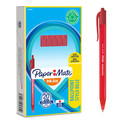 Paper Mate Retractable Ballpoint Pen InkJoy 100 RT, red, 20pcs