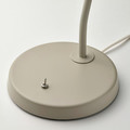 SJÖMAKT Desk lamp, beige/ash