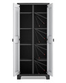 Outdoor/Workshop High Cabinet Multispace, black-grey