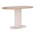 Dining Table Maxim, oak veneer/white