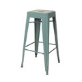 GoodHome Bar Stool Branza, dark green