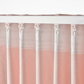 MOALISA Curtains, 1 pair, pale pink, pink, 145x300 cm