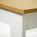 ÄMMARYD Side table, white, 59x40 cm