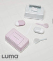 Luma Baby Brush & Comb Set Speckles White