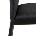 Bar Stool Demina, low, grey