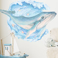 Wall Sticker 85x109cm - Whale