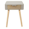 Nightstand Bedside Table Padano, grey