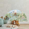 Wall Sticker 160x80cm - World of dinosaurs