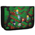 Pencil Case with School Accessories Pixel Game 1pc