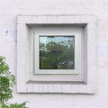 Tilt-and-Turn PVC Window Triple-Pane 565 x 1135 mm, left white