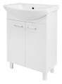 Deftrans Cabinet with Wash-Basin Sat 60 cm, white