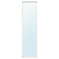 NISSEDAL Mirror, white, 40x150 cm