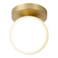 Ceiling Lamp GoodHome Dorres E14, matt gold
