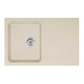 Franke Sink with Siphon Oid 1-bowl 78 x 50 cm, beige