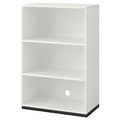 GALANT Shelf unit, white, 80x120 cm