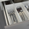 ENHET Base cb w 3 drawers, white/grey frame, 80x62x75 cm