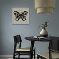 GRÖNMES Picture, Butterfly, 56x56 cm