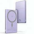 USAMS Induction Power Bank Powerbank 5000mAh MagSafe Fast 20W Fiolet