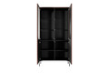 High Display Cabinet Sonatia 100, burgundy