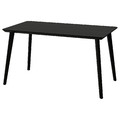 LISABO Table, black, 140x78 cm