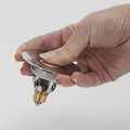 Sink Plug with Filter and Chrome Finish 6cm