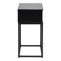 Nightstand Bedside Table Mitra, black