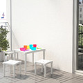 UTTER Children's stool, in/outdoor, white