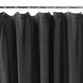 GoodHome Shower Curtain Kina 180 x 200 cm, black