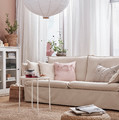 BACKSÄLEN 3-seat sofa, Katorp natural